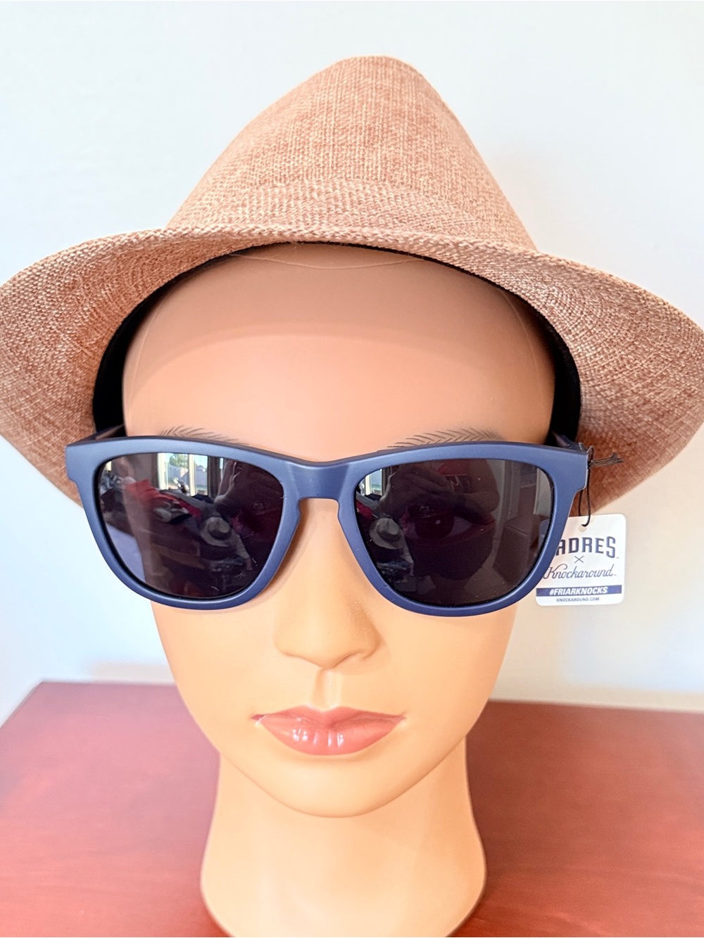 Knockaround Navy Blue San Diego Padres Polarized Sunglasses NWT